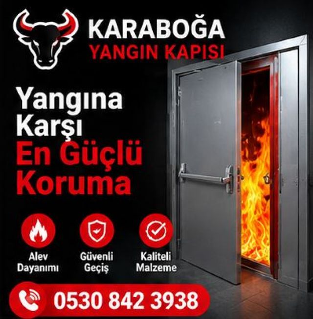 İstanbul Ucuz Yangın Kapısı Satışı